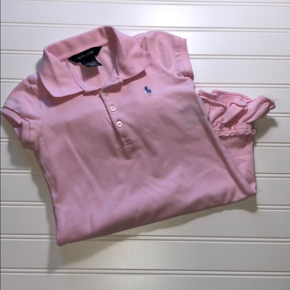 Ralph Lauren pink polo dress size 5 - Picture 6 of 8